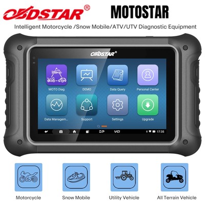 OBDSTAR MOTOSTAR Intelligent Motorcycle/Snow Mobile/ATV/UTV Diagnostic Scanner