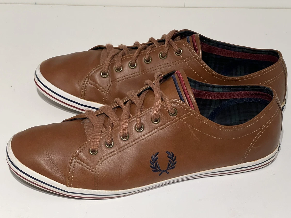 Fred perry deals tan shoes