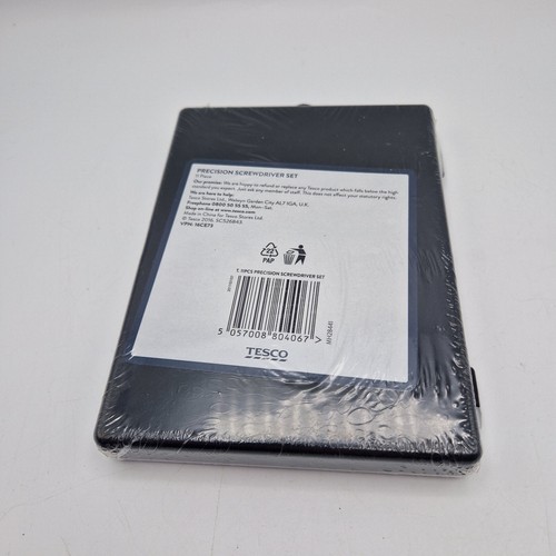 Tesco Precision Screwdriver Set - 11 Piece - Brand New Sealed - Picture 2 of 2