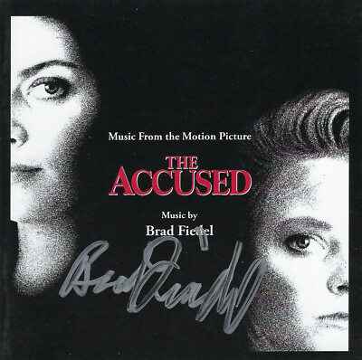 The Accused (1988) Complete Score CD / signed by Composer Brad Fiedel / MEGARAR