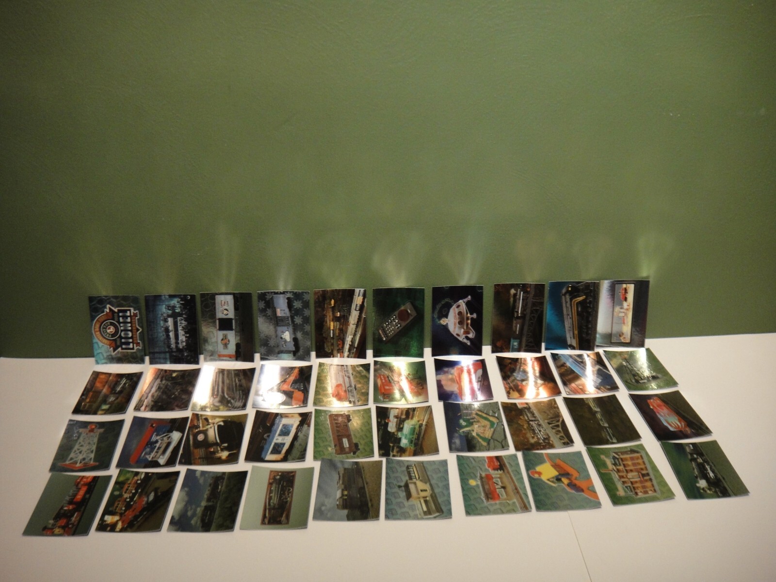 1999 - Duocards - Lionel Legendary Trains - Complete Base Card Set 1-72 Foil - Picture 2 of 7