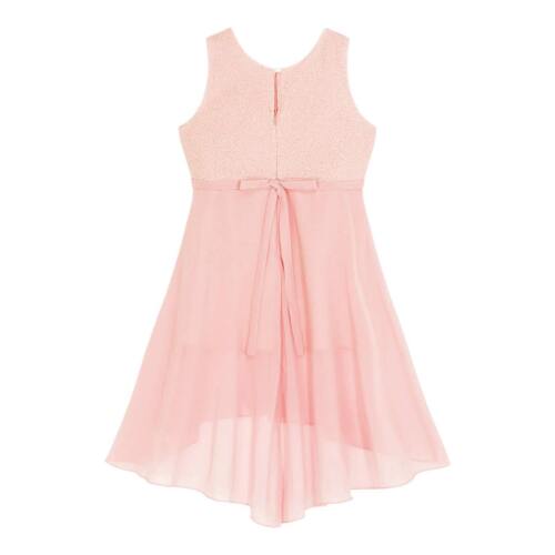 Girls Dress Flower Wedding Bridesmaid Party Prom Gown Evening Banquet Costume - Picture 49 of 84