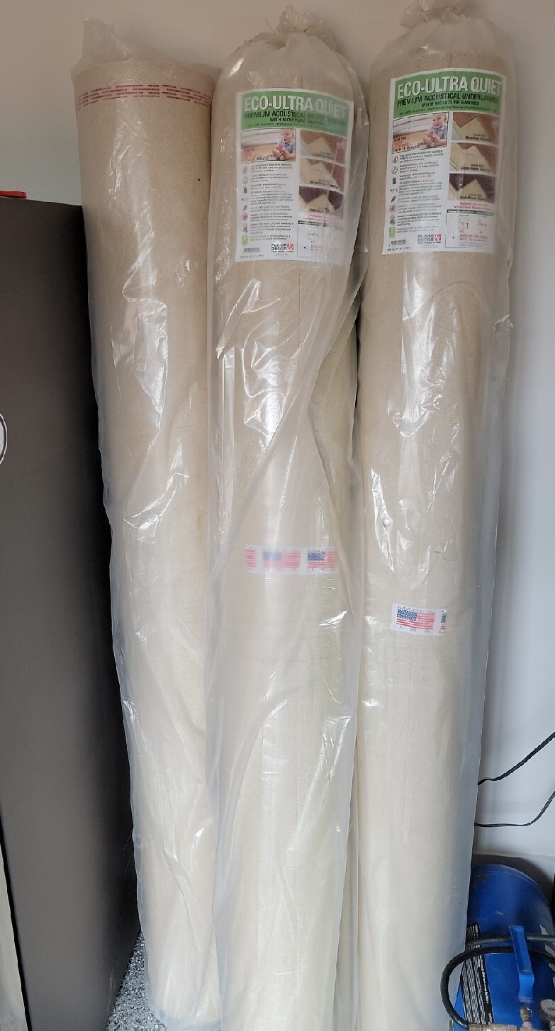 (3) ECO ULTRA QUIET PREMIUM ACOUSTICAL UNDERLAYMENT Selling All 3 Together eBay