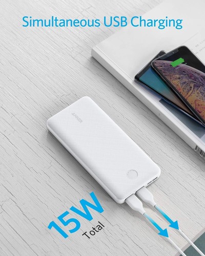 Anker Portable Charger, Power Bank, 20,000mAh Battery Pack with PowerIQ Technolo - Picture 4 of 6