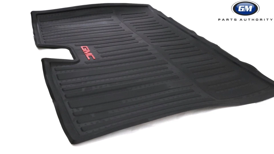 GMC Yukon XL 2015-2020 Premium alfombrilla de carga para todo clima 22823336 ébano original OEM Foto 3 de 4