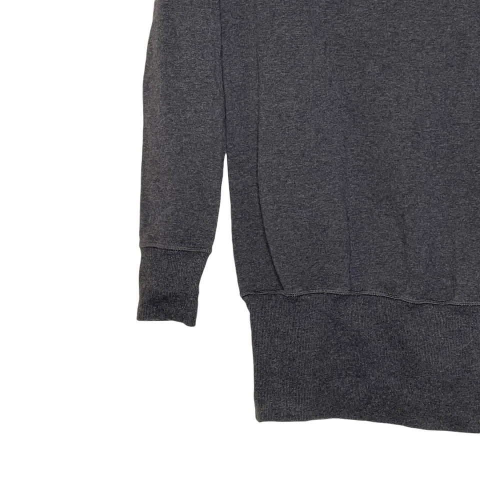 Sudadera Lucy Activewear para mujer con capucha y cuello talla pequeña gris pequeño atletismo Foto 3 de 4