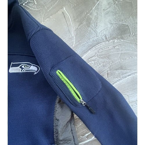 Seattle Seahawks NFL Youth Jacket W/ Embroidered Logo On Front & Back~Size L/XL - Picture 9 of 16