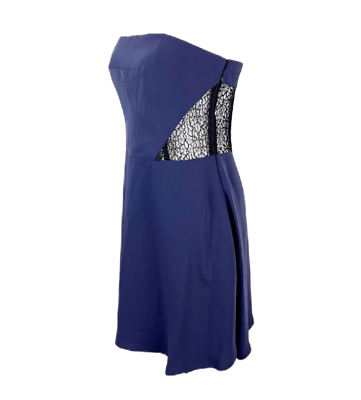 royal blue glitter prom dress Royal Blue Tiered Sequin Lace Prom Dresses with Slit & Spaghetti Straps