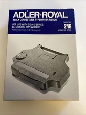 901246 Correctable Typewriter Ribbon Black zad