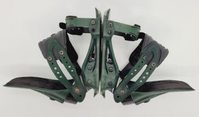 Vintage DRAKE F60 Snowboard Bindings Men's Size Medium Green | eBay