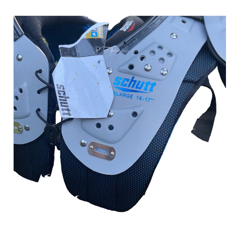 Schutt Y-Flex Jugend Schulterpolster – Leichtes Design Mit Breiter Halsöffnung & T-Haken Riemen