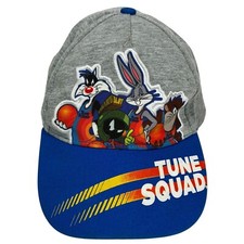 Space Jam Tune Squad Authentic Graphic Patch Snapback Hat YOUTH Baseball Cap