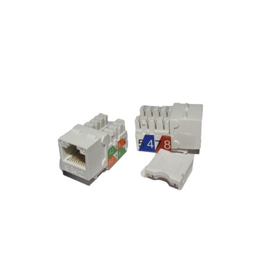 Ausgang Keystone 8P8C RJ45 Nicht Geschirmt Cat 6 UTP Connection 110 Idc