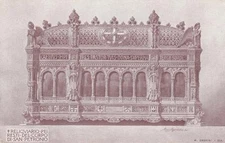 C1748) BOLOGNA, RELIQUARY PROJECT FOR THE REMAINS OF THE BODY OF SAN PETRONIO.