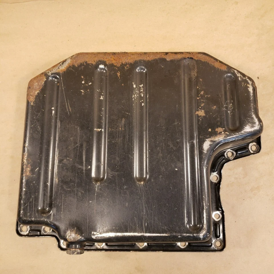 Sumidero de aceite de motor Facelift original Jaguar XJ12 XJS V12 HE cárter inferior EAC3234 Foto 2 de 4