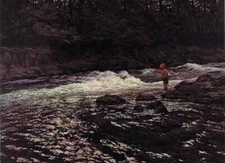 MORTEN SOLBERG - River of Dreams Print - Fly Fisherman - AP   SN