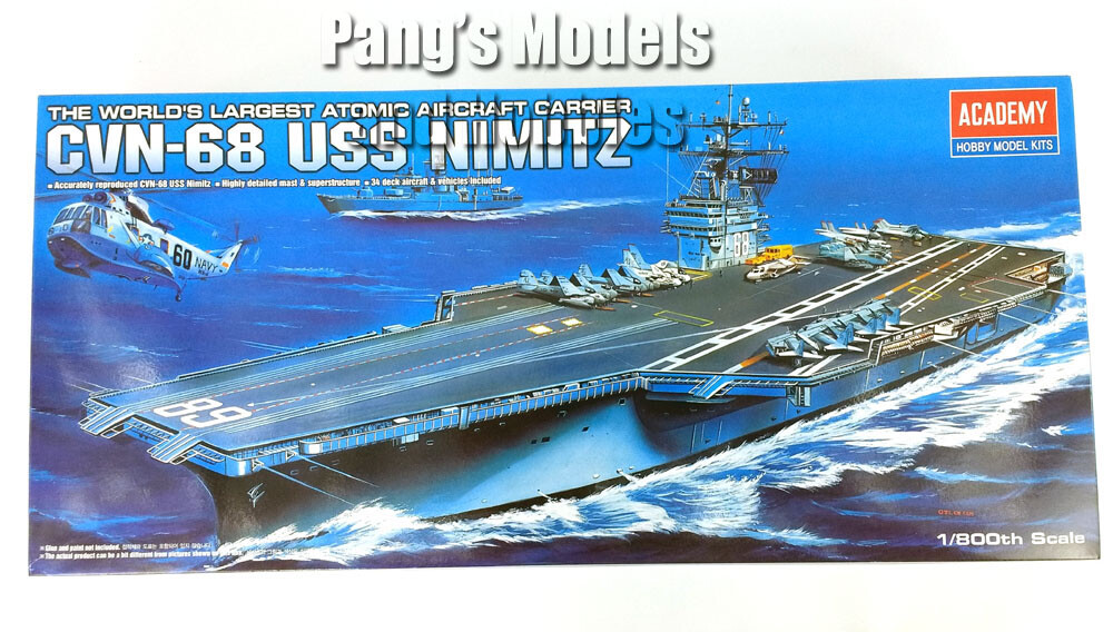 U.S. CVN-68 Nimitz 1/350 スケール USS Nimitz CVN-68 1975 - 1/350 TRUMPETER SCALE MODEL - YouTube