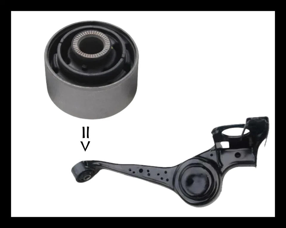 JUEGO DE 2 BUJES DE BRAZO TRASERO PARA TOYOTA RAV4 2001-2005 ENVÍO GRATUITO Foto 2 de 2