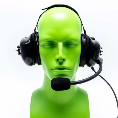 Impact M1-PDM-1-NC Noise Cancelling Headset Mic, Motorola 2-Pin CP200 CLS DTR