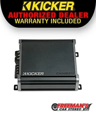 Kicker 46CXA8001 Car Audio Class D Amp Mono 1600W Peak Power Sub Amplifier 