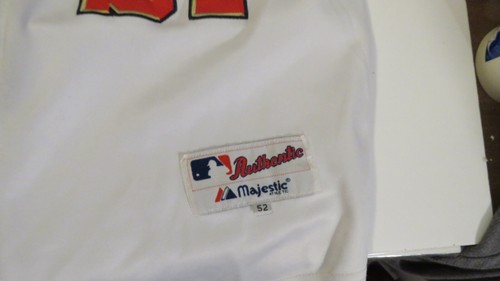 Strasburgo Washington Nationals #37 bianco da uomo majestic cucito taglia 52 - Foto 3 di 5
