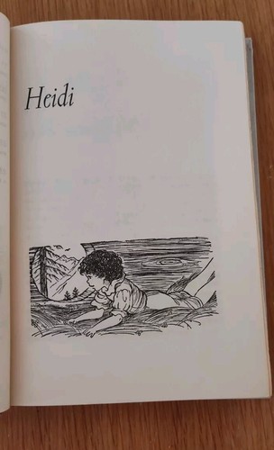 HEIDI by Johanna Spyri hardcover book Doubleday Classics Roberta MacDonald Art - Picture 16 of 16