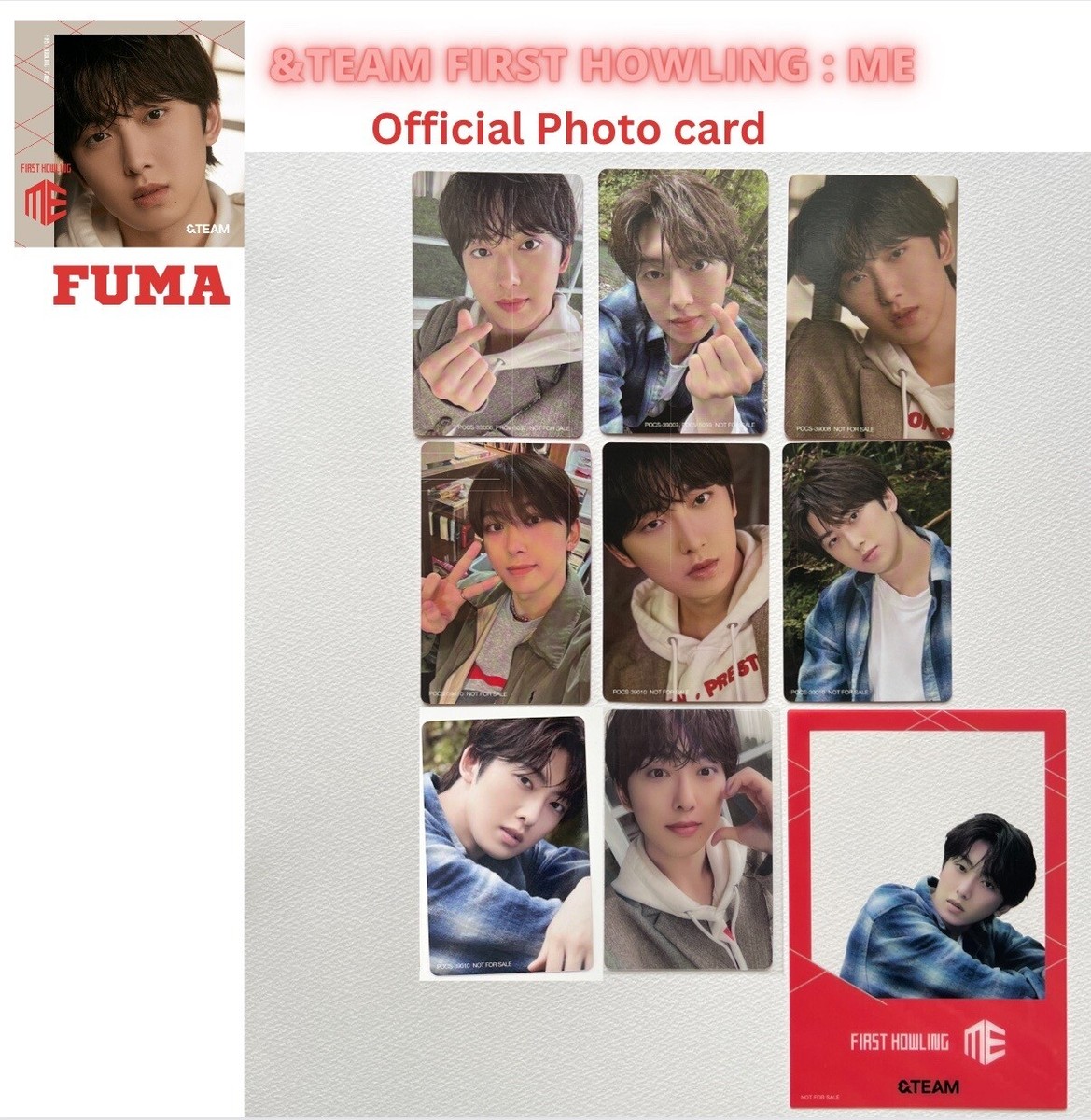 &TEAM FUMA ピクチケ &TEAM FUMA - First Howling : ME - Japan first maxi sinngle