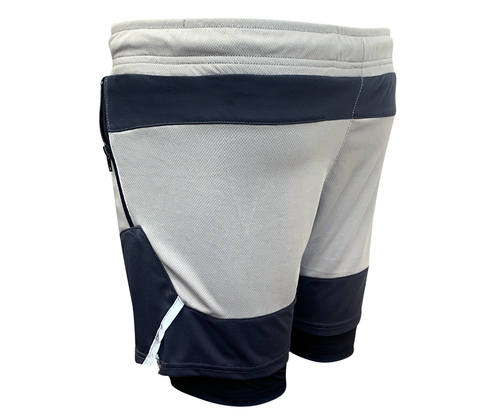 Mens Running Shorts Gym Bodybuilding Jogging Pants Training Workout Compression - Picture 11 of 39