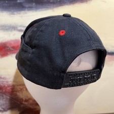 Vintage 80s 90s Y2K Nike Double Snap Side Pocket - Shadow Swoosh Youth Hat OSFM