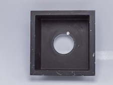 Calumet CC-400 Series 4x5" Camera Recessed 34mm Lens Board 4" Square 32.5mm Hole