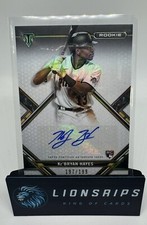 2021 Topps Triple Threads Ke'Bryan Hayes Rookie Auto RC #197/199 Pirates 🔥⚾️🔥