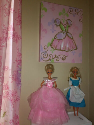 Disney Barbie Princess Girls Bedroom, Disney Princess Curtains For Bedroom