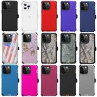 Rugged Shockproof Defender Case for iPhone 11 12 13 14 Pro Max Plus w/Belt Clip