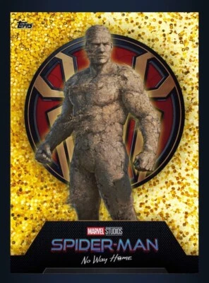 Topps Marvel Collect MCU Legacy Collection No Way Home Gold Sandman - Photo 1/3