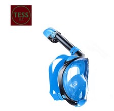 Snorkel Mask LGA-12 Adults Kids Full Face Snorkeling Gear with Size S/M