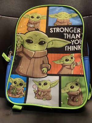 Star Wars Mandalorian Grogu Small Kids Back Pack Baby Yoda Bioworld
