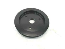 Chevy 396 454 Short Water Pump Crank Pulley Single Groove Black Chevy 396 454 Short Water Pump Crank Pulley Single Groove Black