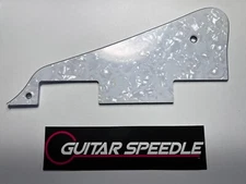Les Paul Guitar Guard White Pearl Pearloid Pickguard LP