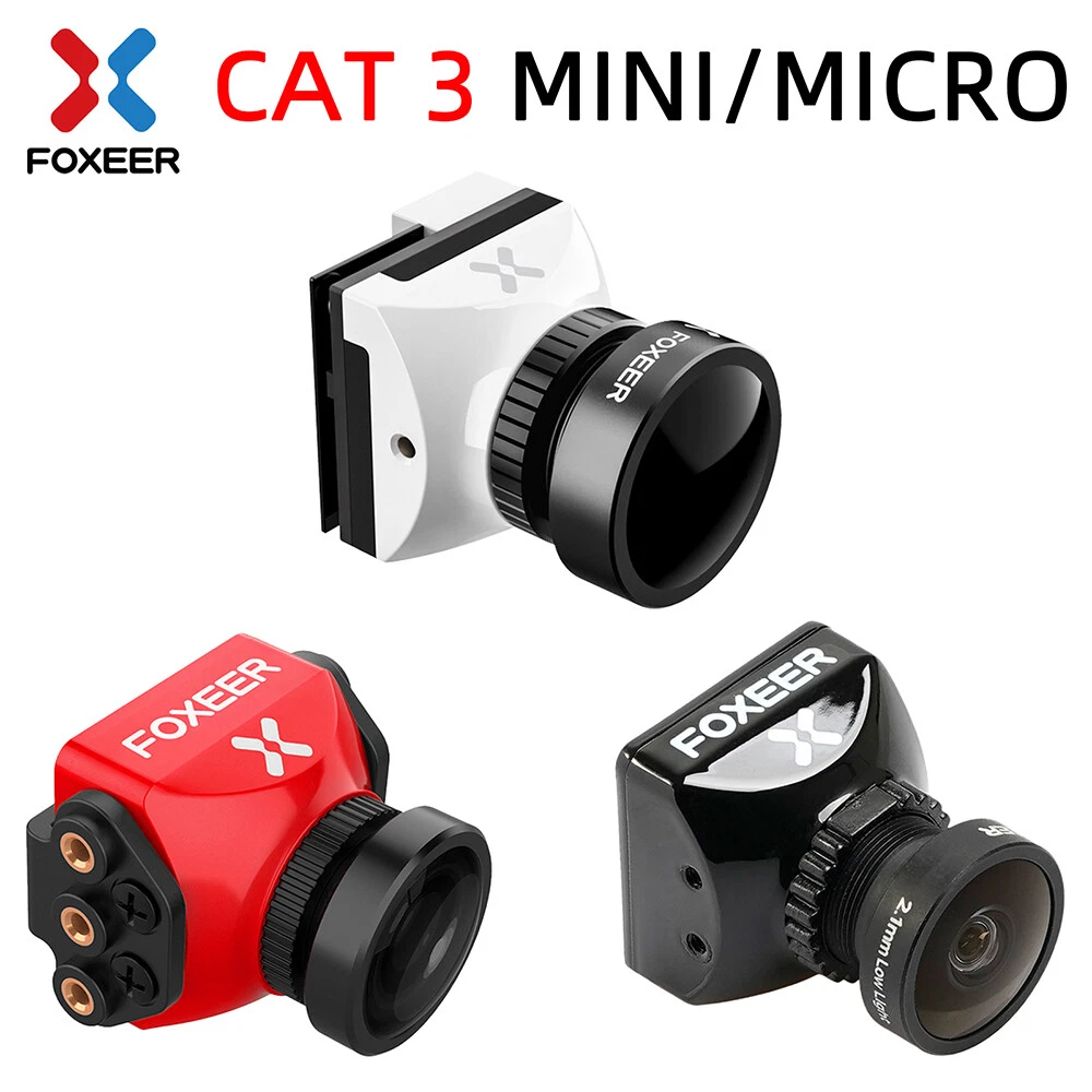 Foxeer Cat 3 Micro Mini FPV Camera 1200TVL FPV Night Camera For RC