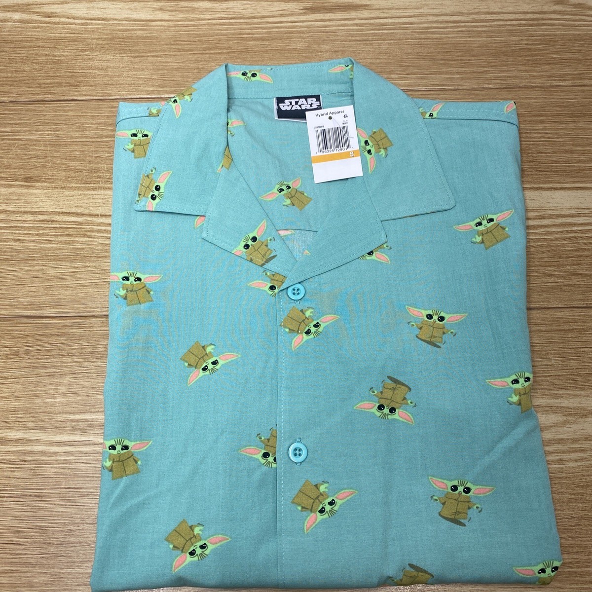 Camisa Manga Corta Para Hombre Yoda de Star Wars Talla S