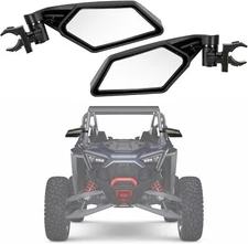 PSLER UTV Side Mirrors for RZR Ranger Maverick X3 Commander Maverick Pioneer