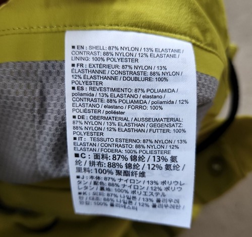 Arc'teryx System A Paltz shorts M 32 green yellow arcteryx veilance - Picture 12 of 12