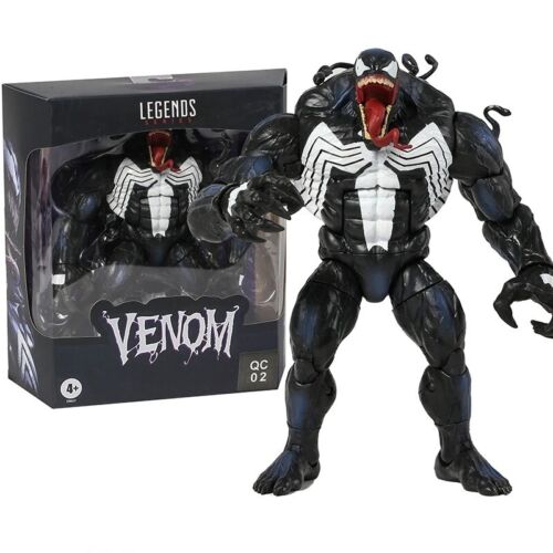 Venom Figurine articulée Marvel Legends avec 3 accessoires 19 cm Action figure - Foto 1 di 6