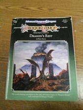 DUNGEONS AND DRAGONS MODULE DLA3 GRAGONS REST...