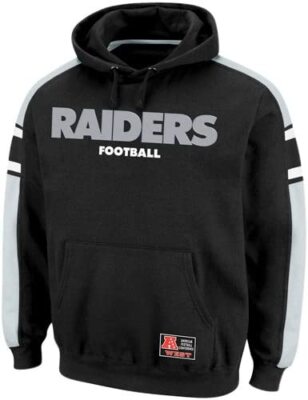 Oakland Raiders Passing Game III Hooded Sweatshirt by Majestic