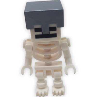 LEGO Minecraft Skeleton min032 Helm Helmet 21127 Minifigur Figur Mine Ersatz