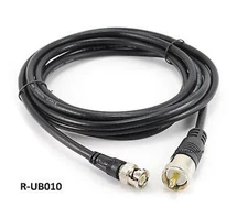 10ft RG8x Coax UHF (PL259) Male BNC Male Plug 50 ohm Antenna Ham Radio Cable