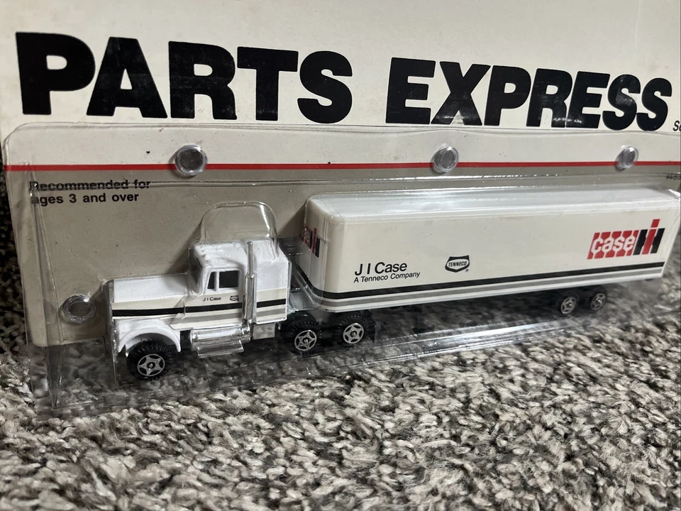 Ertl 1:64 Case IH Parts Express Semi Tractor Trailer J I Case A Tenneco Company - Image 2 of 4