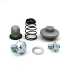 GY6 50cc 125cc 150cc Oil Strainer Cap Drain Plug Bolt Screen Seal Spring Scooter