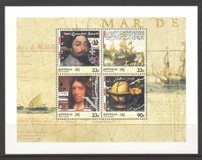 1985 Terra Australis - Navigators MUH Mini Sheet